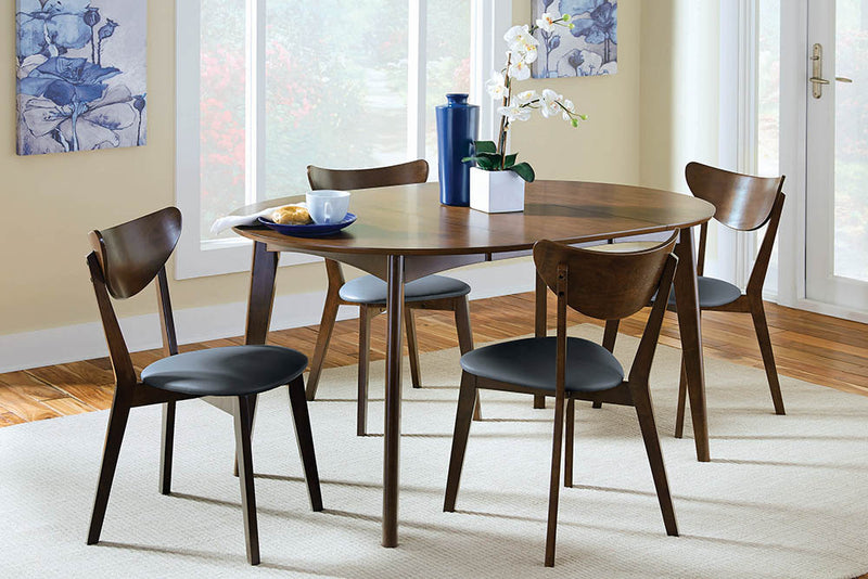 Kersey Brown Rectangular Dining Room Set