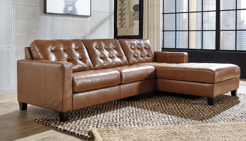 Baskove Auburn 2-Piece Sectional With Chaise