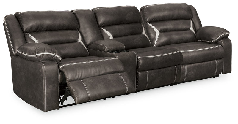 Kincord Midnight 2-Piece Sectional With Recliner