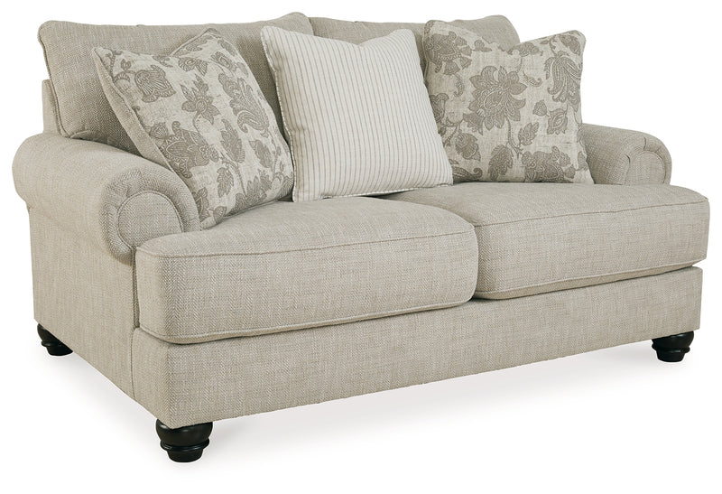 Asanti Fog Sofa And Loveseat