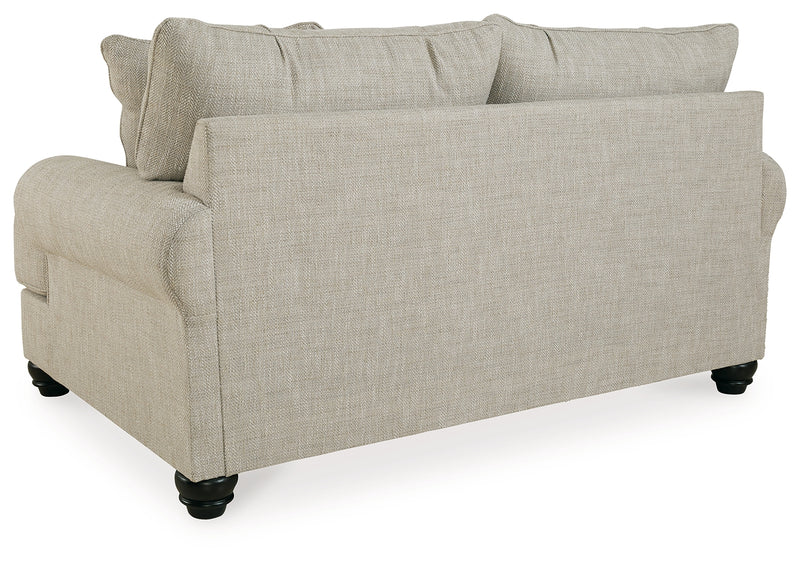 Asanti Fog Sofa Loveseat Chair And Ottoman