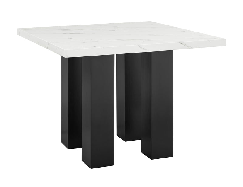 Parkside Black White Gray Counter Height Set