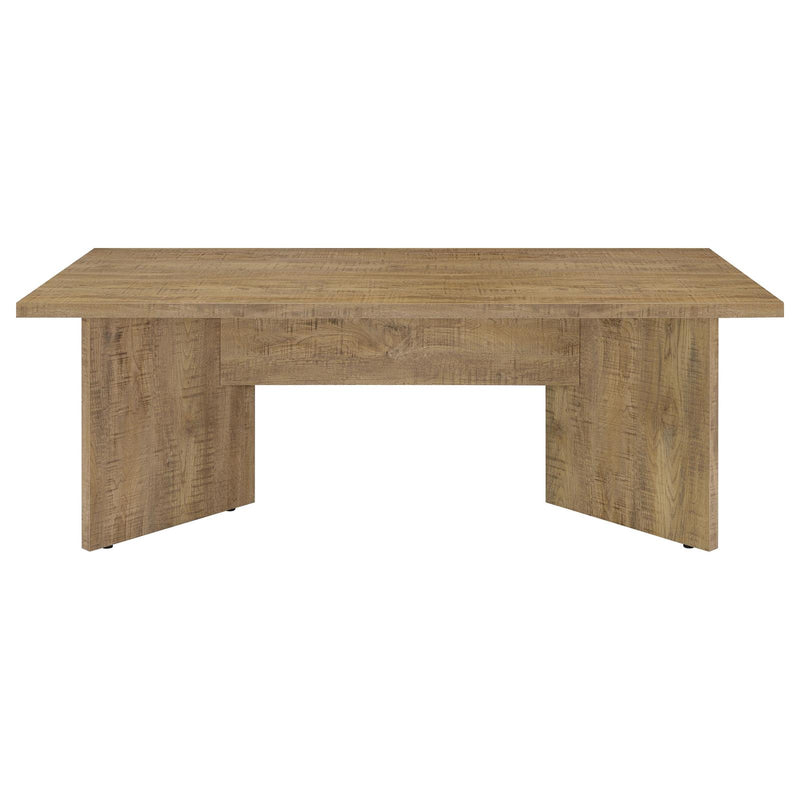 Jamestown Rectangular Engineered Wood Dining Table With Decorative Laminate Mango Brown 183020