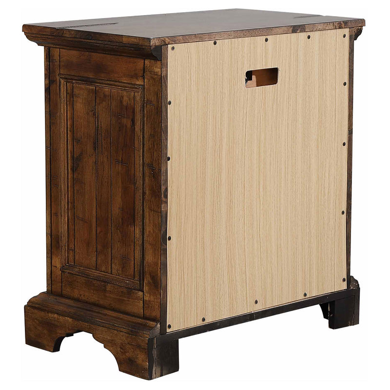 Elk Grove Vintage Bourbon Rustic Storage Bedroom Set