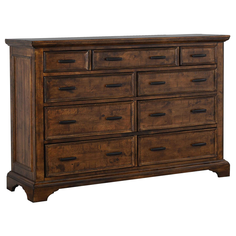 Elk Grove Vintage Bourbon Rustic Storage Bedroom Set