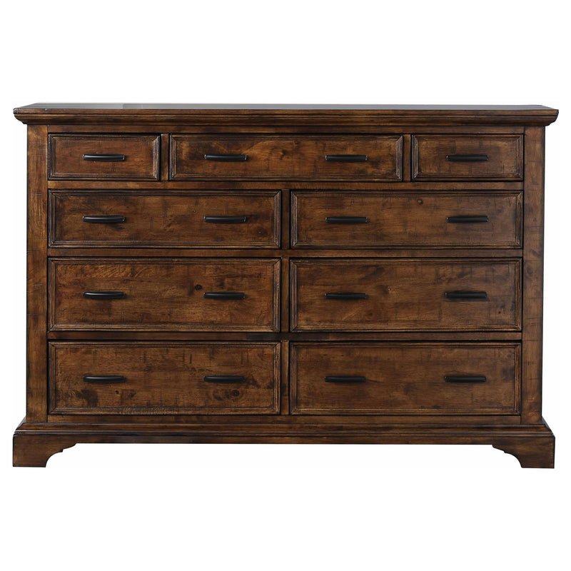 Elk Grove Vintage Bourbon Rustic Storage Bedroom Set