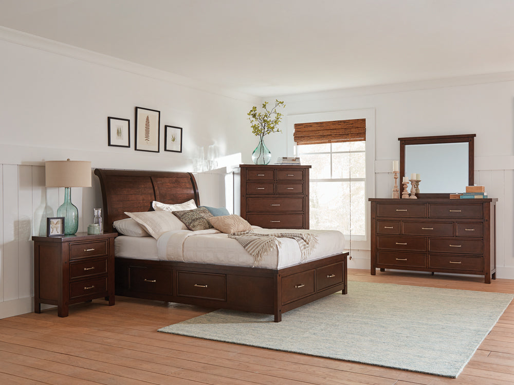 Barstow Pinot Noir Storage Bedroom Set