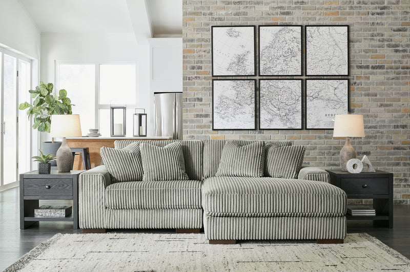 Lindyn Fog 2-Piece Sectional With Chaise