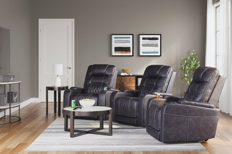 Composer Gray 3-Piece Home Theater Seating