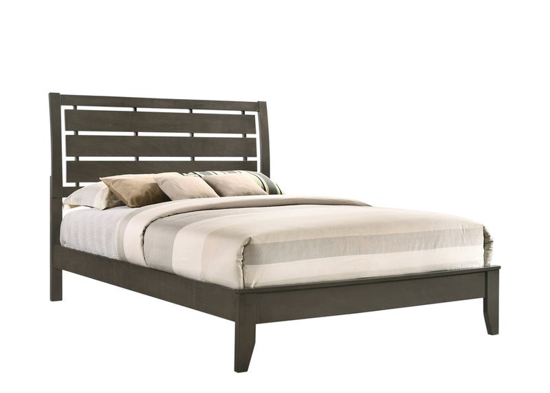 Serenity Mod Grey Panel Bedroom Set