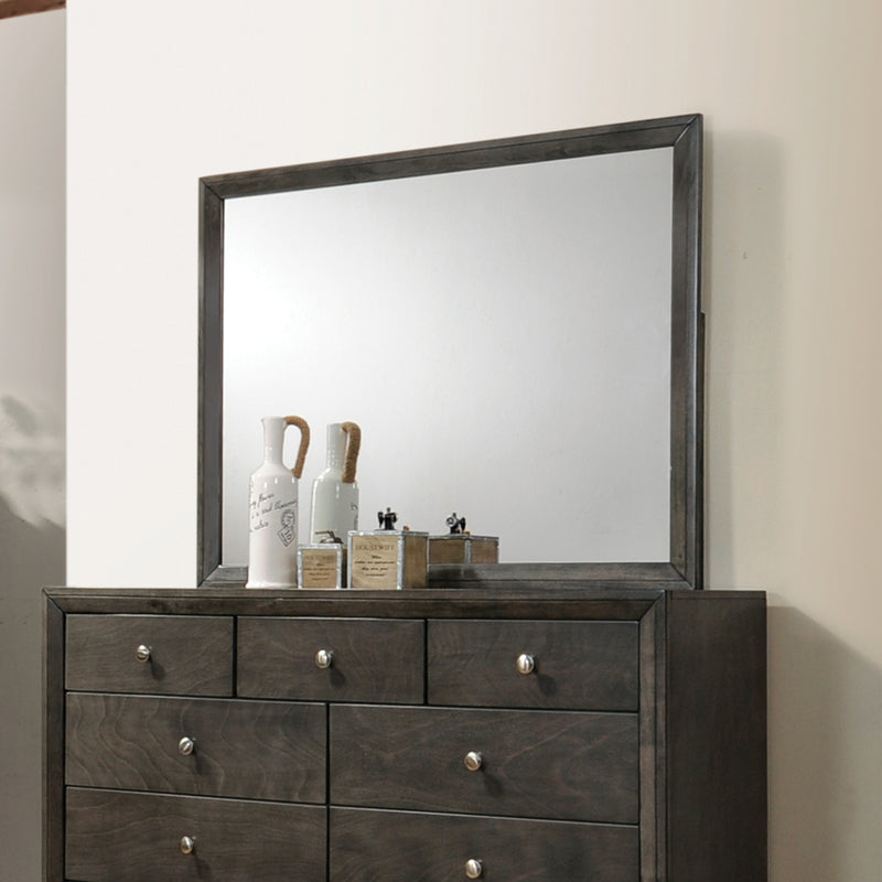 Serenity Mod Grey Panel Bedroom Set