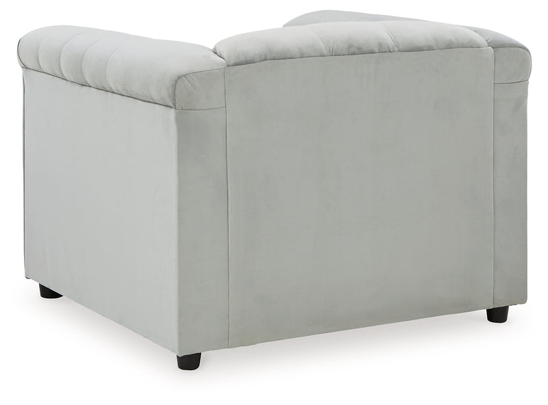 Josanna Gray Sofa Loveseat And Chair