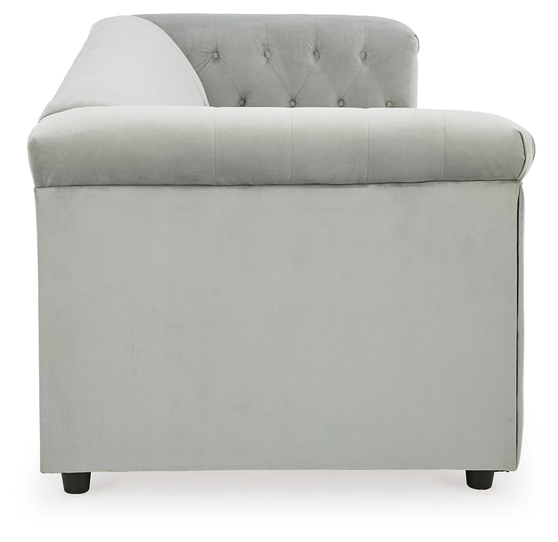 Josanna Gray Sofa Loveseat And Chair