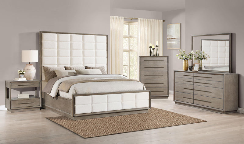 DURANGO COLLECTION Durango 77-inch Queen Panel Bed Washed Oak 223271Q