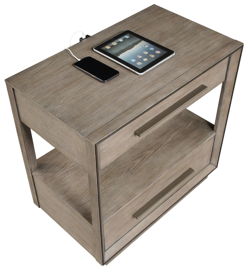 DURANGO COLLECTION Durango 2-drawer Nightstand Bedside Table Washed Oak 223272