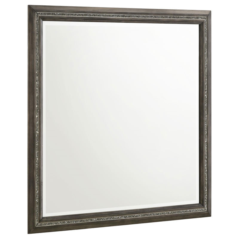 Janine Square Dresser Mirror Grey 223554