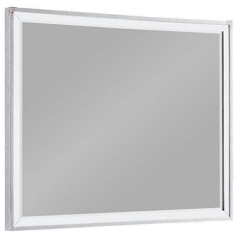 Larue Rectangular Dresser Mirror Silver 224494