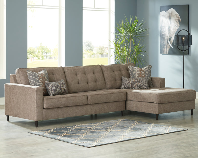 Flintshire Auburn 2-Piece Sectional With Ottoman PKG001030 - 25003S2 | 2500308