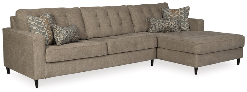 Flintshire Auburn 2-Piece Sectional With Ottoman PKG001030 - 25003S2 | 2500308