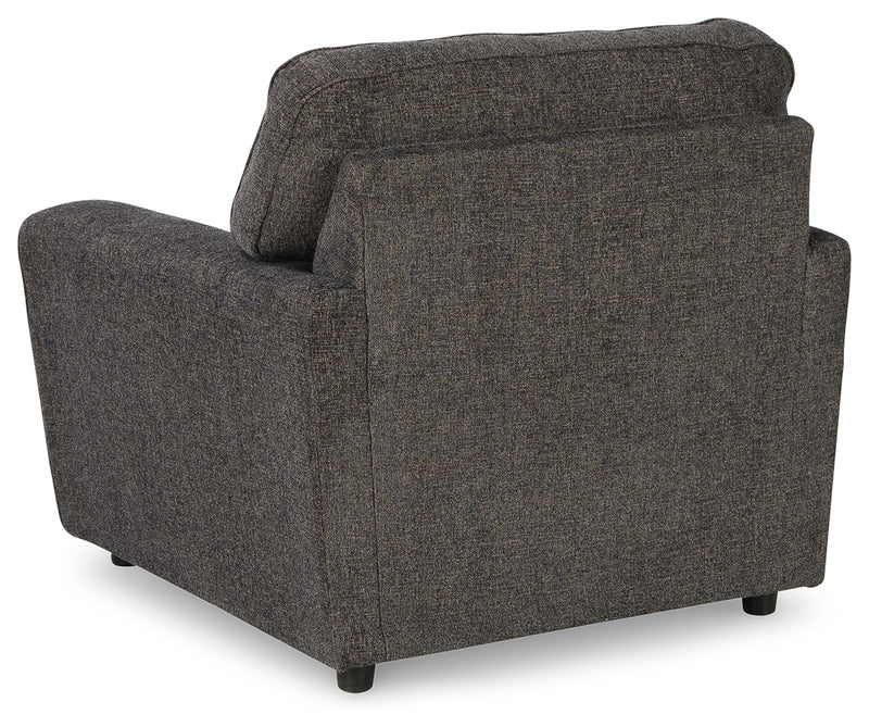 Cascilla Slate Sofa Loveseat Chair And Ottoman