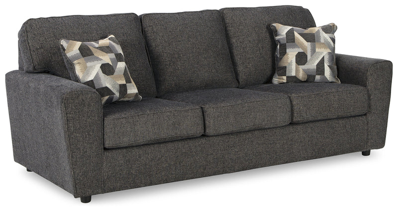 Cascilla Slate Sofa Loveseat Chair And Ottoman