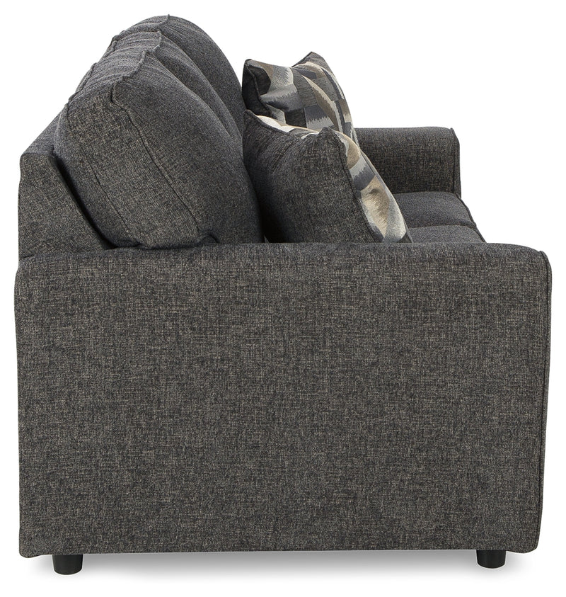 Cascilla Slate Sofa Loveseat Chair And Ottoman