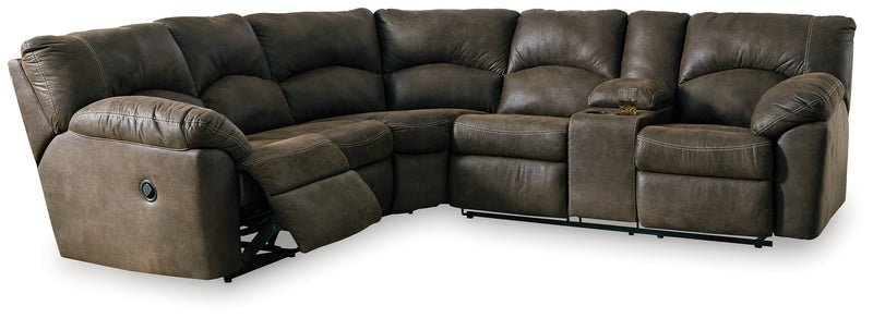 Tambo Canyon 2-Piece Sectional With Recliner