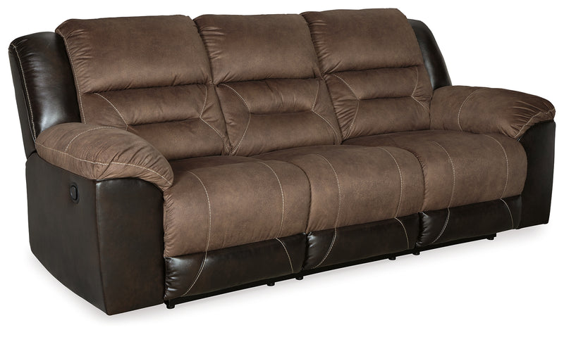 Earhart Chestnut Sofa And Loveseat