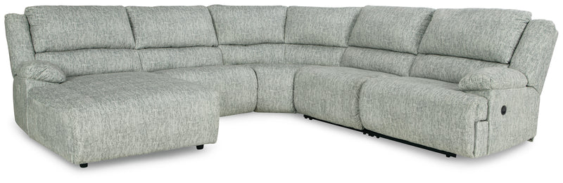 Mcclelland Gray 5-Piece Reclining Sectional With Chaise 29302S5