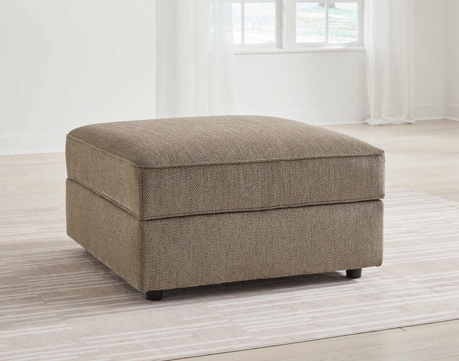 O'phannon Briar Chenille Ottoman With Storage