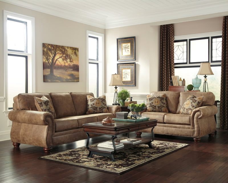 Larkinhurst Earth Sofa And Loveseat