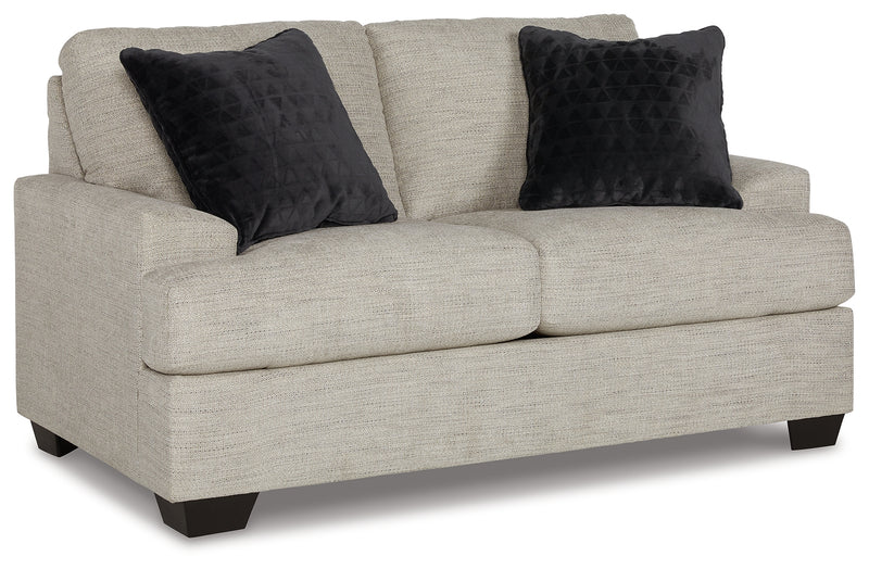 Vayda Pebble Sofa Loveseat Chair And Ottoman