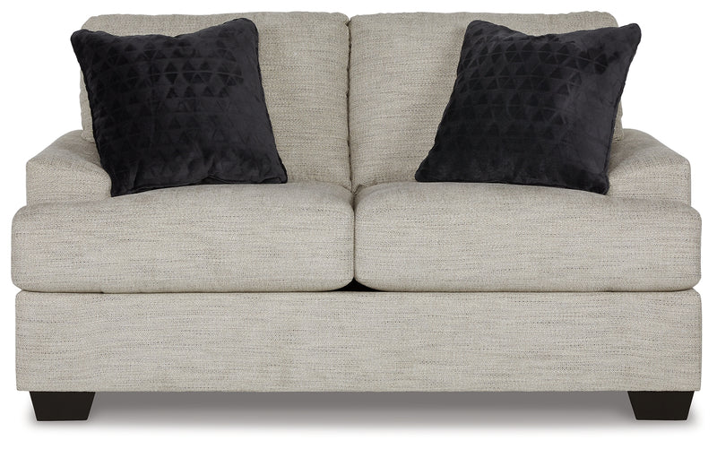 Vayda Pebble Sofa Loveseat Chair And Ottoman