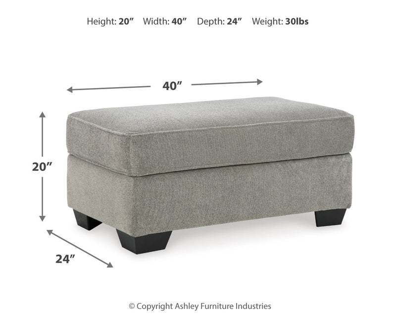 Deakin Ash Sofa Loveseat Chair And Ottoman