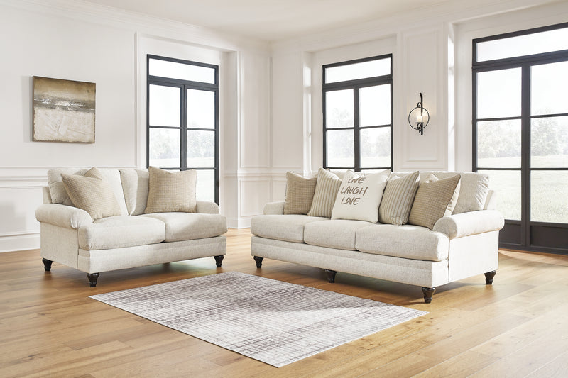 Valerani Sandstone Sofa And Loveseat