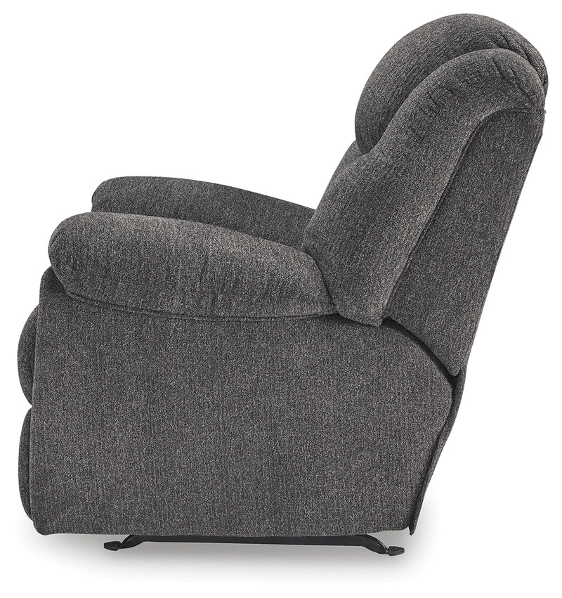 Foreside Charcoal Performance Fabric,Next-Gen Nuvella™ Recliner