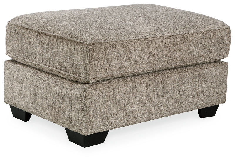 Pantomine Driftwood 4-Piece Sectional With Ottoman