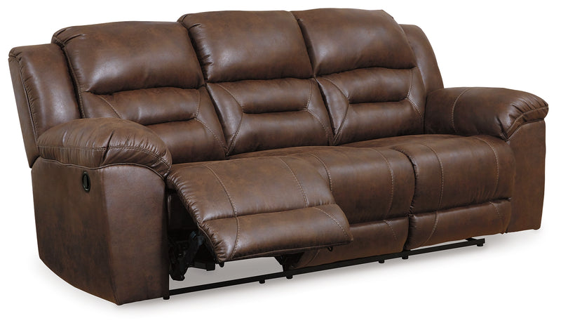 Stoneland Chocolate Sofa And Loveseat