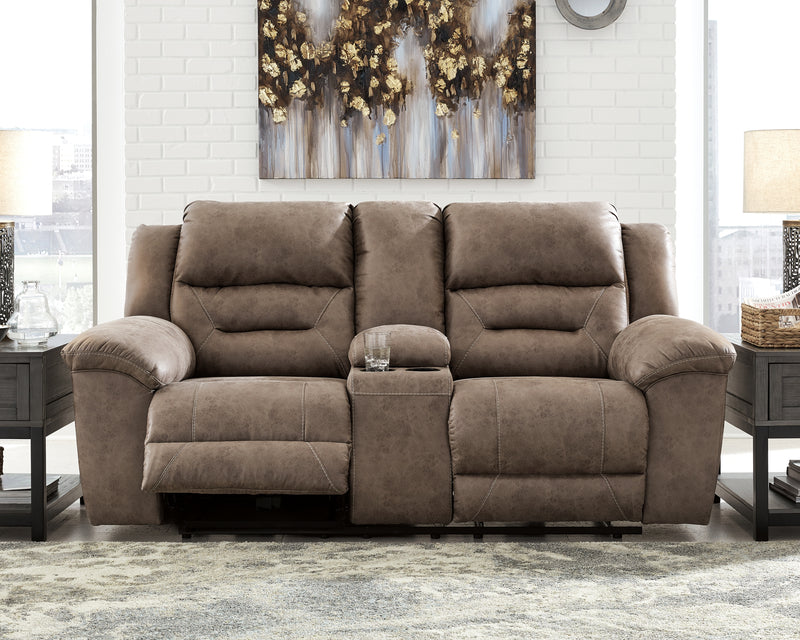 Stoneland Fossil Sofa Loveseat And Recliner