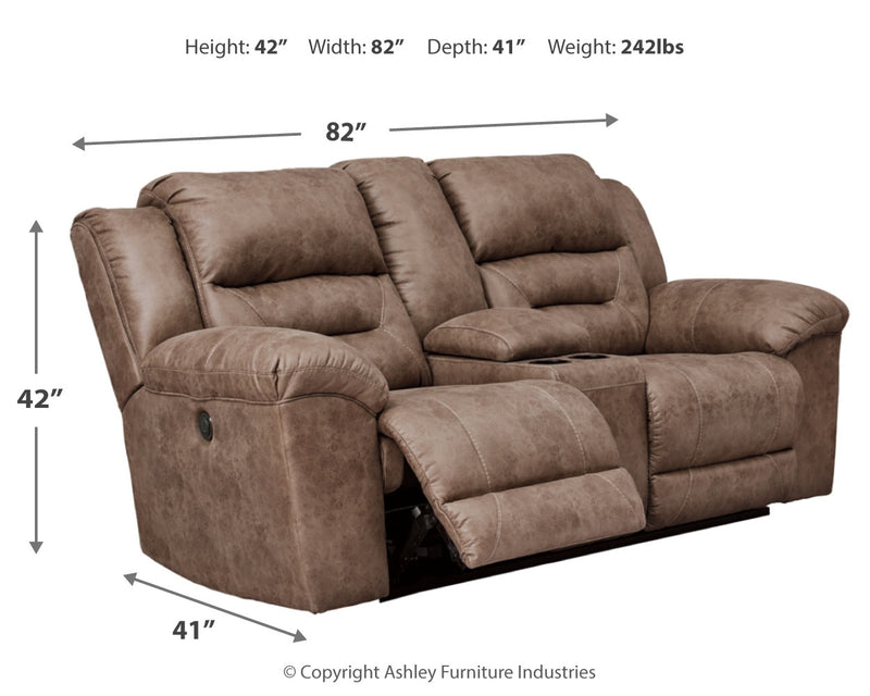 Stoneland Fossil Sofa Loveseat And Recliner