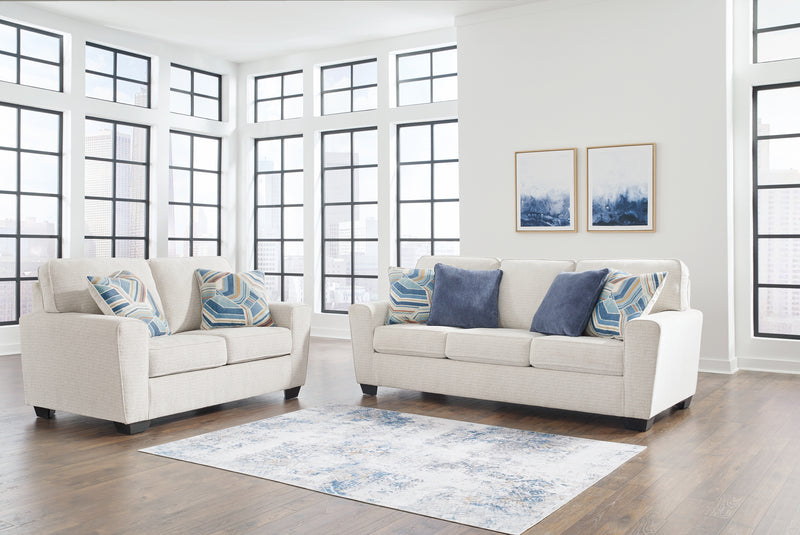 Cashton Snow Sofa And Loveseat