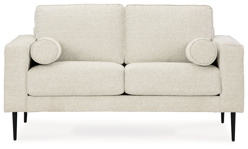 Hazela Sandstone Sofa, Loveseat, Chair And Ottoman