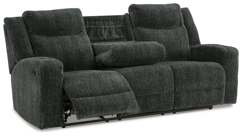 Martinglenn Ebony Sofa Loveseat And Recliner