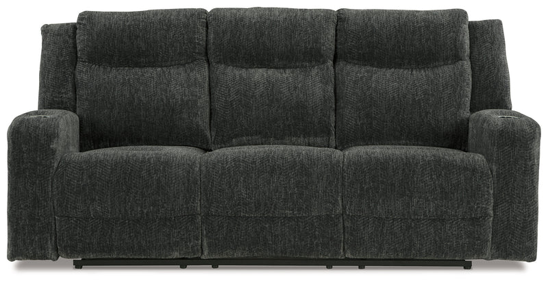 Martinglenn Ebony Sofa Loveseat And Recliner