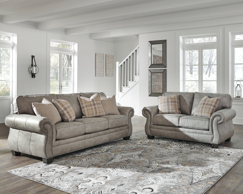 Olsberg Steel Sofa And Loveseat