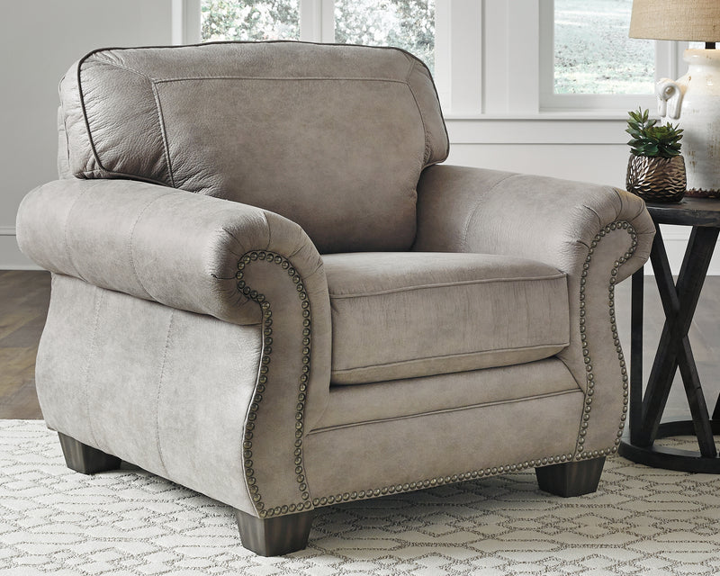 Olsberg Steel Sofa Loveseat Chair And Ottoman