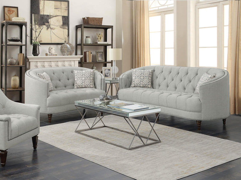 Avonlea Beige Two piece Living Room Set