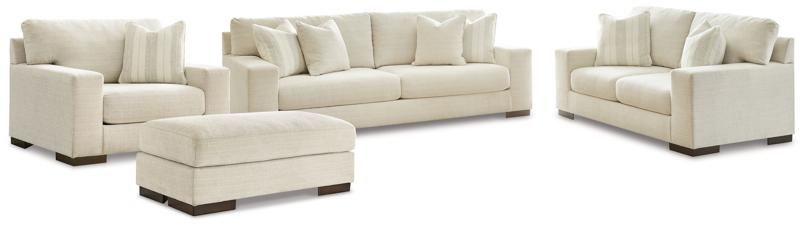 Maggie Birch Sofa Loveseat Chair And Ottoman