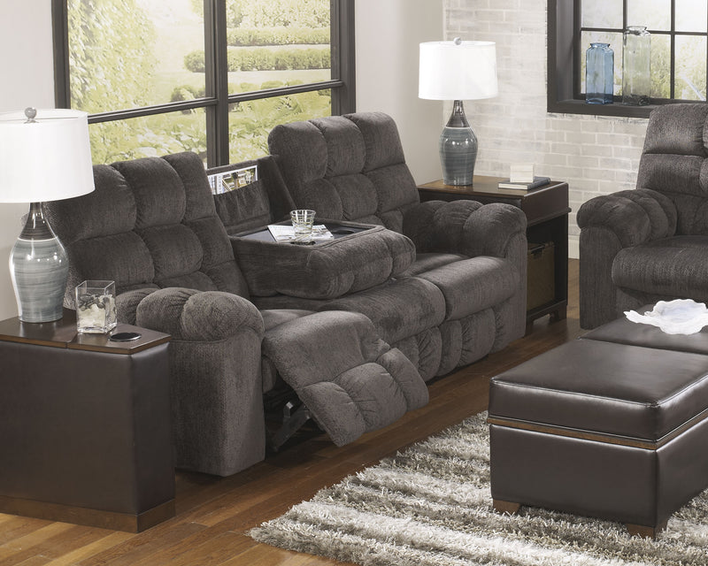 Acieona Slate Sofa Loveseat And Recliner