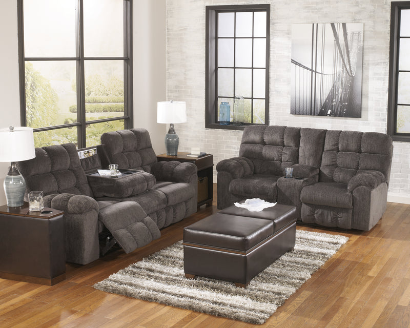 Acieona Slate Sofa And Loveseat